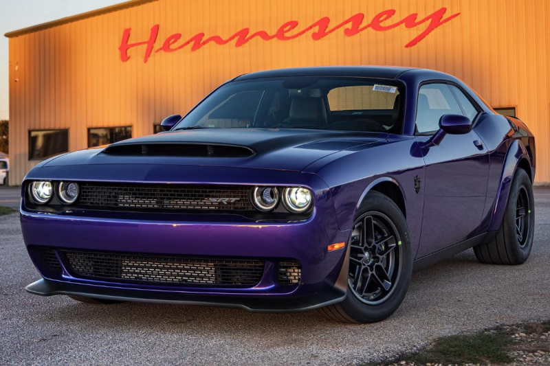 Ателье Hennessy представило 1700-сильную версию Dodge Challenger SRT Demon