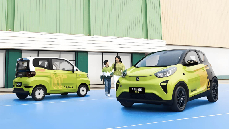 Chery выпустила два бюджетных электрокара дешевле 1 млн руб