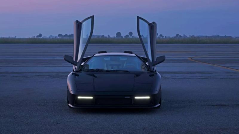 На базе Lamborghini Diablo сделали круто выглядящий рестомод