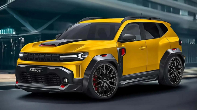 Почти Lamborghini Urus, но это Duster. Тюнинг-ателье CP Performance представили свое видение компактного внедорожника Dacia Duster.